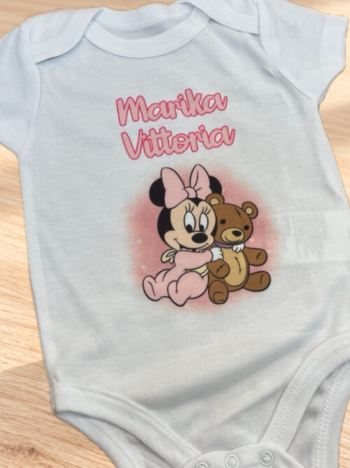 BODY neonato MINNIE/TOPOLINO