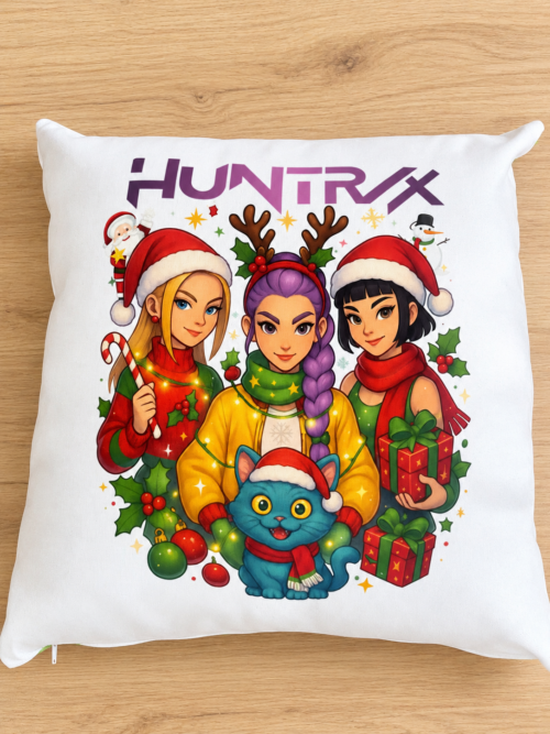 Cuscino personalizzato NATALE HUNTRIX