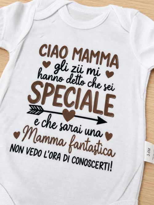 BODY NEONATO “CIAO MAMMA”