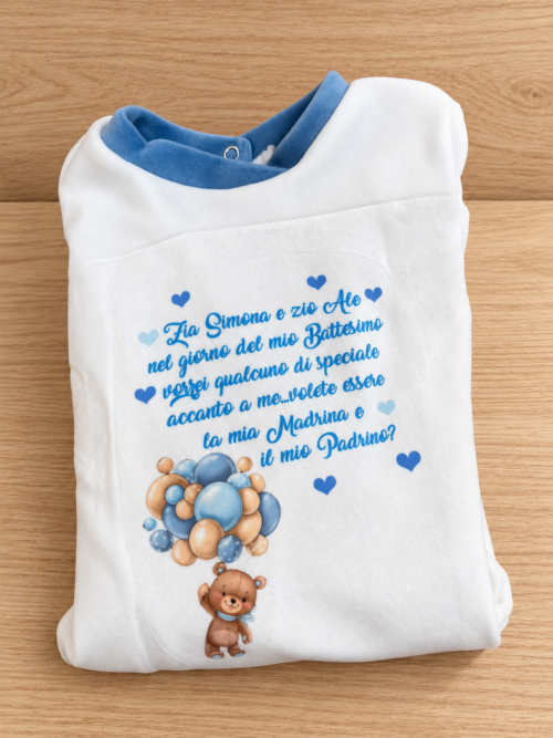 Tutina “vuoi essere il mio padrino/la mia madrina?”