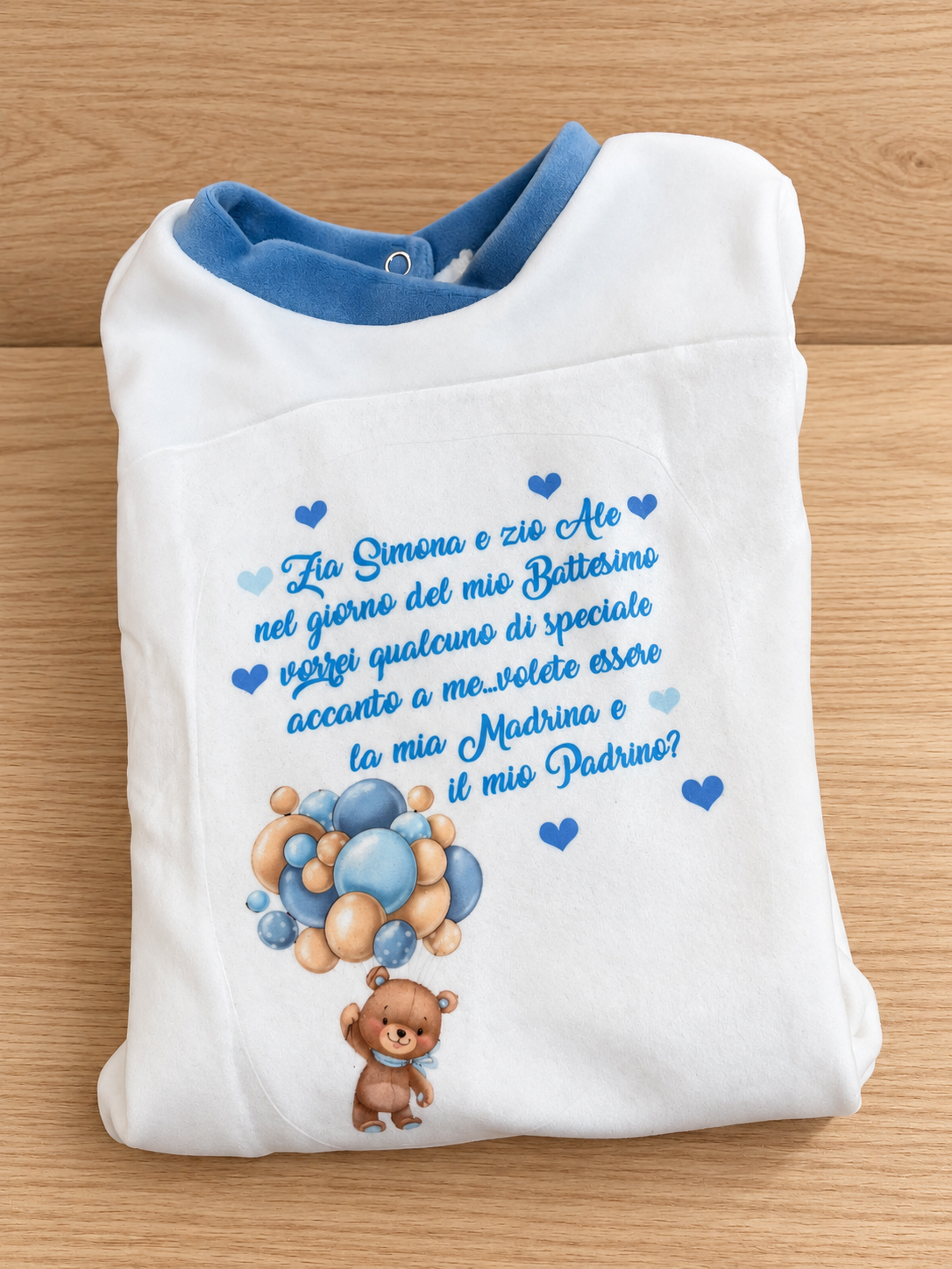 Tutina “vuoi essere il mio padrino/la mia madrina?”