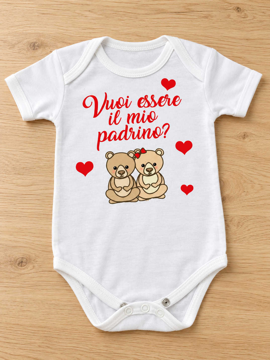 BODY NEONATO “vuoi essere il mio padrino?”